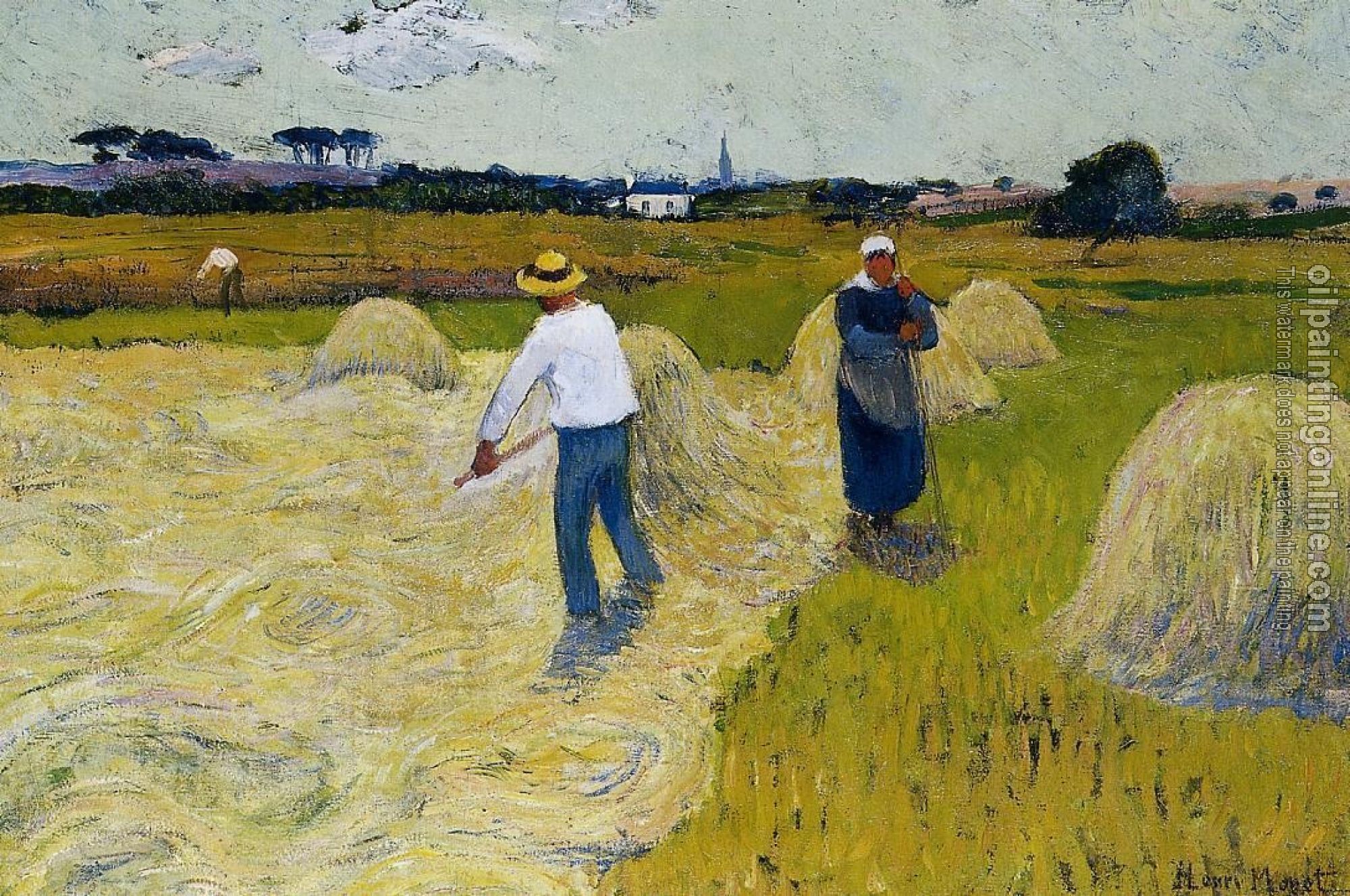 Moret, Henri - Haymaking